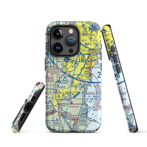 Burrs Strip (14FA) VFR Sectional  Tough iPhone Case