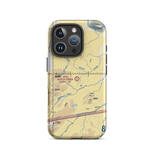 Busch Creek Airport (AA09) VFR Sectional  Tough iPhone Case