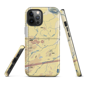 Busch Creek Airport (AA09) VFR Sectional  Tough iPhone Case