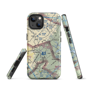 Bush Airport (6VA9) VFR Sectional  Tough iPhone Case