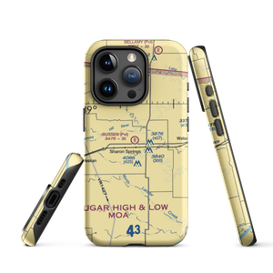 Bussen Airport (6KS4) VFR Sectional  Tough iPhone Case