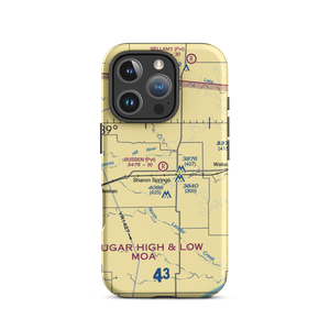 Bussen Airport (6KS4) VFR Sectional  Tough iPhone Case