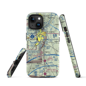 Butch's Strip STOLport (44MO) VFR Sectional  Tough iPhone Case