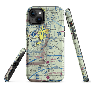 Butch's Strip STOLport (44MO) VFR Sectional  Tough iPhone Case