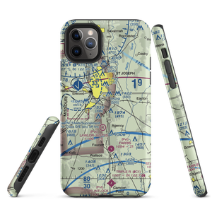 Butch's Strip STOLport (44MO) VFR Sectional  Tough iPhone Case