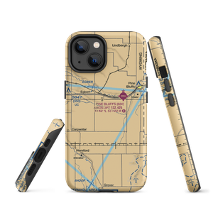 Butler Airport (WY19) VFR Sectional  Tough iPhone Case