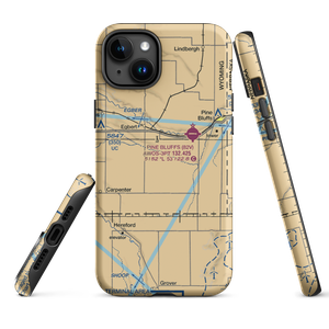 Butler Airport (WY19) VFR Sectional  Tough iPhone Case