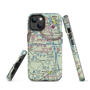 Butler Hill RLA Restricted Landing Area (8IL3) VFR Sectional  Tough iPhone Case