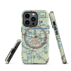 Butler Municipal Airport (6A1) VFR Sectional  Tough iPhone Case