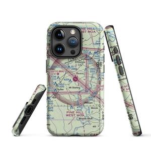 Butler-Choctaw County Airport (09A) VFR Sectional  Tough iPhone Case