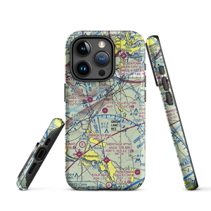 Butter Valley Golf Port Airport (7N8) VFR Sectional  Tough iPhone Case
