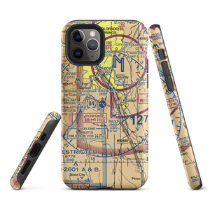 Butts AAF (Fort Carson) Air Field (FCS) VFR Sectional  Tough iPhone Case