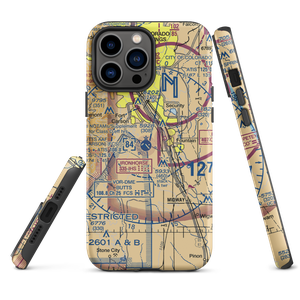 Butts AAF (Fort Carson) Air Field (FCS) VFR Sectional  Tough iPhone Case