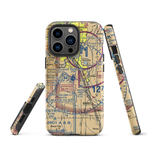 Butts AAF (Fort Carson) Air Field (FCS) VFR Sectional  Tough iPhone Case