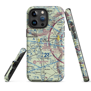 Buzzard's Roost Airport (76KY) VFR Sectional  Tough iPhone Case