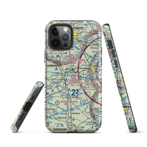 Buzzard's Roost Airport (76KY) VFR Sectional  Tough iPhone Case