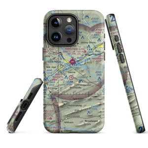 Buzzards Field (PA18) VFR Sectional  Tough iPhone Case