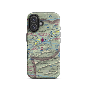 Buzzards Field (PA18) VFR Sectional  Tough iPhone Case