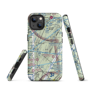 Buzzards Gap Ultralightport (WV61) VFR Sectional  Tough iPhone Case