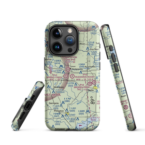 Buzzards Roost Airport (1WI7) VFR Sectional  Tough iPhone Case