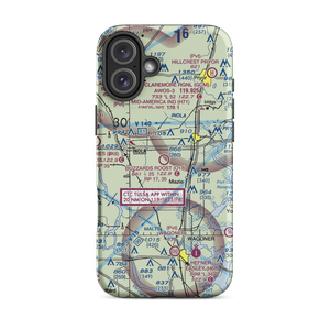 Buzzards Roost Airport (O18) VFR Sectional  Tough iPhone Case