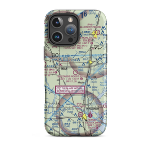 Buzzards Roost Airport (O18) VFR Sectional  Tough iPhone Case