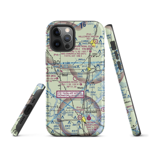 Buzzards Roost Airport (O18) VFR Sectional  Tough iPhone Case