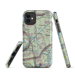Buzzy's Field (ME89) VFR Sectional  Tough iPhone Case