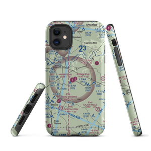 Byram Ranch Airport (63XS) VFR Sectional  Tough iPhone Case