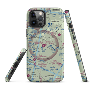 Byram Ranch Airport (63XS) VFR Sectional  Tough iPhone Case