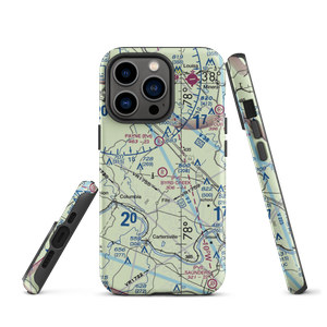 Byrd Creek Airport (46VA) VFR Sectional  Tough iPhone Case