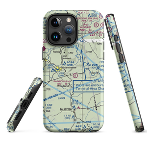 C & W Air Park (1GE2) VFR Sectional  Tough iPhone Case