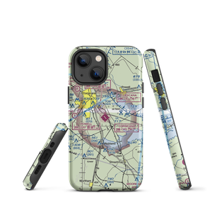 C David Campbell Field Corsicana Municipal Airport (CRS) VFR Sectional  Tough iPhone Case