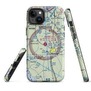 C E 'Rusty' Williams Airport (3F3) VFR Sectional  Tough iPhone Case