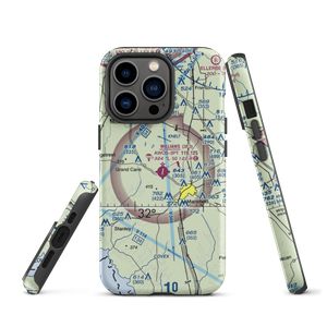 C E 'Rusty' Williams Airport (3F3) VFR Sectional  Tough iPhone Case