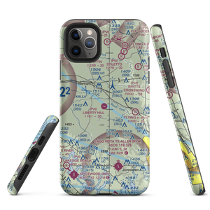 C F C Aviation Ranch Airport (XS12) VFR Sectional  Tough iPhone Case