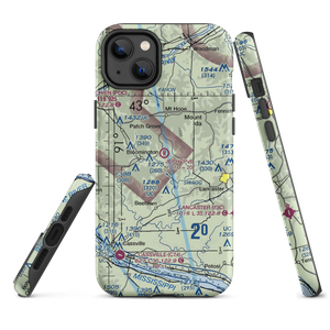 C Jeidy Farms Airport (WI56) VFR Sectional  Tough iPhone Case