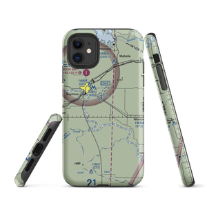 C Lazy T Ranch Airport (TS20) VFR Sectional  Tough iPhone Case