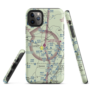 C. A. Moore Airport (19M) VFR Sectional  Tough iPhone Case