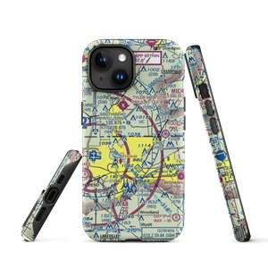 C. V. Airport (II43) VFR Sectional  Tough iPhone Case