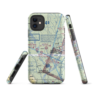 C.T.S. Airport (78AK) VFR Sectional  Tough iPhone Case