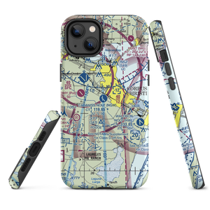 Cabaniss Field Nolf Airport (NGW) VFR Sectional  Tough iPhone Case