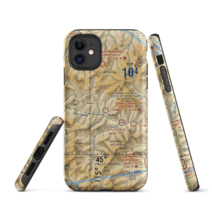 Cabin Creek US Forest Service Airport (I08) VFR Sectional  Tough iPhone Case