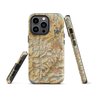 Cabin Creek US Forest Service Airport (I08) VFR Sectional  Tough iPhone Case