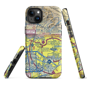 Cable Airport (CCB) VFR Sectional  Tough iPhone Case