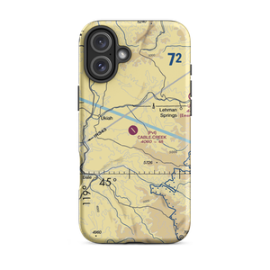 Cable Creek Ranch Airport (96OR) VFR Sectional  Tough iPhone Case