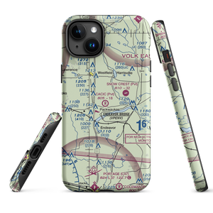 Cacic Airport (WI19) VFR Sectional  Tough iPhone Case