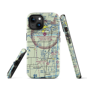 Cady Aerial RLA Restricted Landing Area (0IS3) VFR Sectional  Tough iPhone Case
