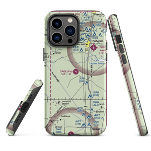 Cage Ranch Airport (7TE2) VFR Sectional  Tough iPhone Case