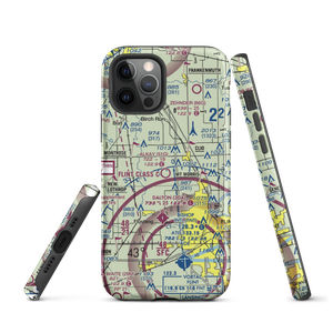 Cagney Airport (51G) VFR Sectional  Tough iPhone Case